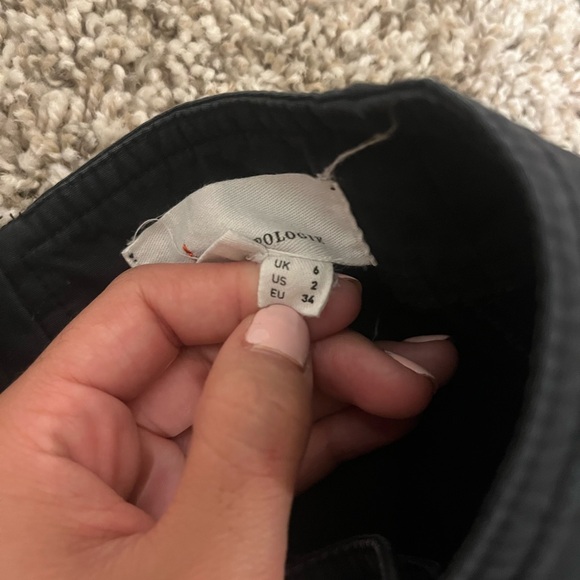 Anthropologie Black pants (slack style) - Picture 2 of 3